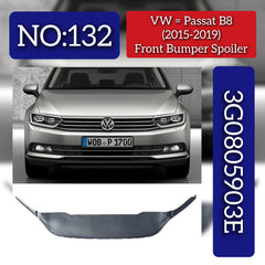 Front Bumper Spoiler 3G0805903E Compatible With Volkswagen PASSAT B8 (362) Tag No.132