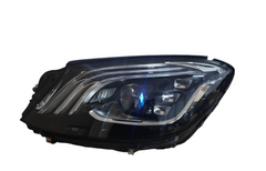 Complete Headlight Assembly (LED Performance) Left A2229068704 & Right A2229068804 A222906870464 A2229065904 Compatible With Mercedes Benz S-Class (W222) (2018-2020) Tag No.132