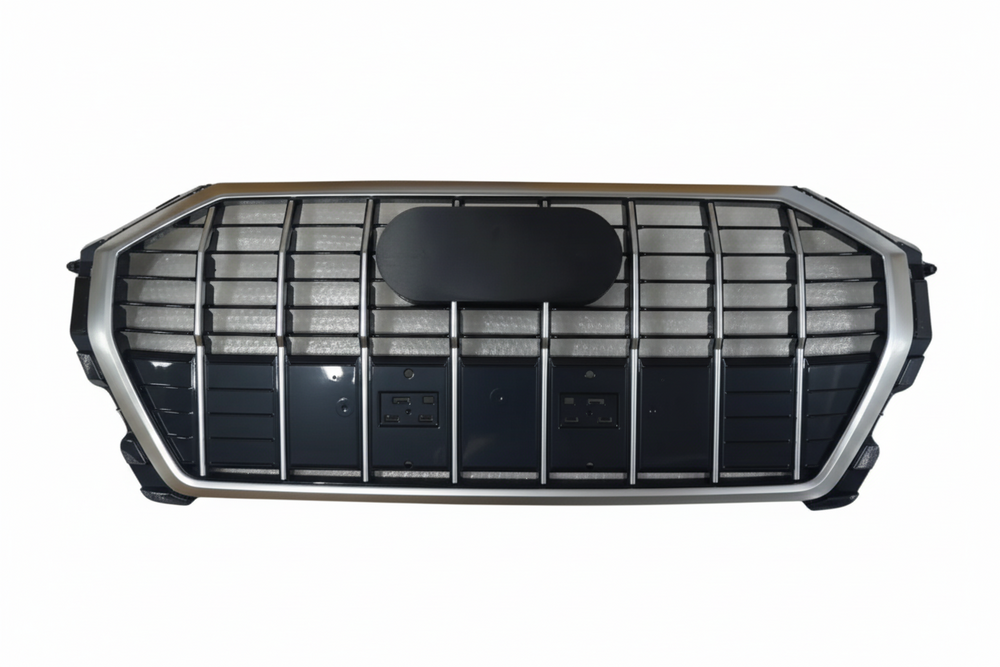 Glossy Grey Show Grill 83G853651APRN4 83G853651ARN4 Compatible With Audi Q3 83G (2019-2024) Tag No.136