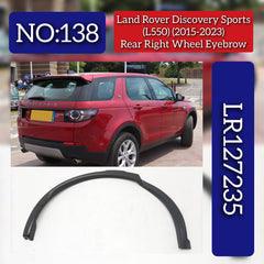 Rear Wheel Eyebrow Right LR127235 & Left LR127230 Compatible With Land Rover Discovery Sport - L550 (2015-2023) Tag No. 137 & 138