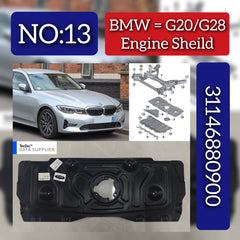 Engine Sheild 31146880900 Compatible With BMW 3-Series G20/G28 Tag No.13