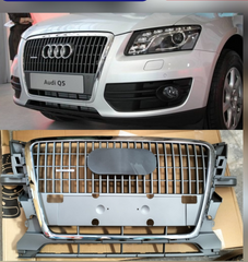 SQ5 Matt Grey Upgrade Show Grill Compatible With Audi Q5 (2009-12) Original Grey No.142