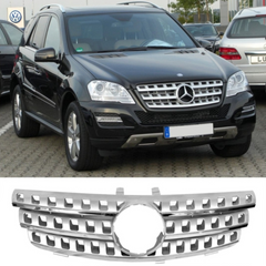 Show Grill Without Logo 1648801985 A1648801985 Compatible With Mercedes Benz ML-Class (W164) (2009-2012) Tag No.144