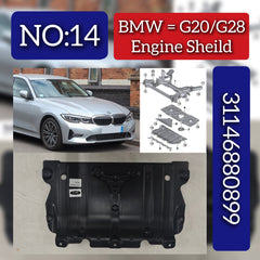 Engine Sheild 31146880899 Compatible With BMW 3-Series G20/G28 Tag No.14