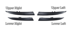 Fog Lamp Upper Chrome Left 95850568510 & Right 95850568610 & Lower Chrome Left 95850587710 & Right 95850587810 Compatible With Porsche Cayenne (2011-2014) Tag No.152