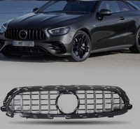 LCI GTR Silver Chrome Show Grill Compatible With Mercedes Benz E-Class W213 (2021-2023) Tag 80
