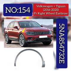 Front Wheel Eyebrow Right Side 5NA854732E Compatible With VW TIGUAN (AD1, AX1) (2016-2020) Tag No.154