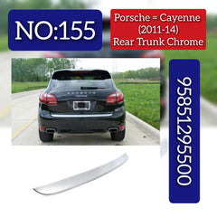 Rear Trunk Lid Molding Trim 95851295500 Compatible With PORSCHE CAYANNE 2011-2014 Tag No.155