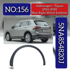 Rear Right Wheel Eyebrow 5NA854820J Compatible With VW TIGUAN (AD1, AX1) (2016-2020) Tag No.156