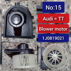 AC Heater Blower Motor 1J0819021 Compatible with AUDI TT Tag-BM-15