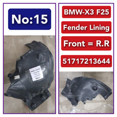 Rear Right Fender Liner 51717213644 Compatible With BMW X3 F25 Tag-FE-15