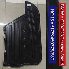 Gearbox Sheild 51759450775 51759450860 Compatible With BMW 3 SERIES G20/G28 Tag No.15
