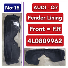 Front Right Fender Liner 4L0809962 Compatible With AUDI Q7 4L Tag-FEA-15