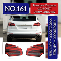 Dickey Light Assembly Set Left 95863106500 & Right 95863106600 Compatible With Porsche Cayenne (2014-2017) Tag No.161