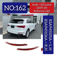 Rear Bumper Reflector Left 83A945105A & Right 83A945106A Compatible With AUDI Q3 N.M (2019-2024) Tag No.162