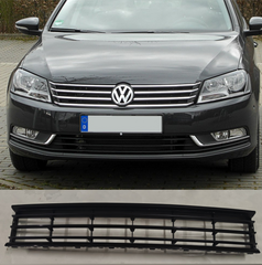 Front Bumper Lower Grill Without Chrome 3AA853677 Compatible With Volkswagen PASSAT B7 (362) Tag No.165