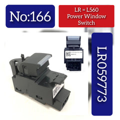 Window Switch LR059773 Compatible with Range Rover Velar L560 Tag No.166