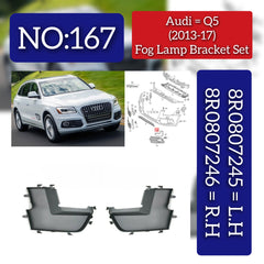 Fog Lamp Bracket Left 8R0807245 & Right 8R0807246 Compatible With AUDI Q5 (8RB) No:- 167