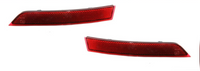 Outer Rear Bumper Reflector Left Rear Bumper Reflector Left 3GD945103A & Right 3GD945104A Compatible With VW PASSAT B8 (2015-2019) Tag No.168