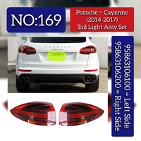 Tail Light Assy Left 95863106100 95863106101 & Right 95863106200 95863106201 Compatible With Porsche Cayenne (2014-2017) Tag No.169