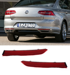 Inner Rear Bumper Reflector Left Rear Bumper Reflector Left 3GD945105A & Right 3GD945106A Compatible With VW PASSAT B8 (2015-2019) Tag No.169