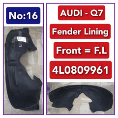 Front Left Fender Liner 4L0809961 Compatible With AUDI Q7 4L Tag-FEA-16