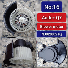 AC Heater Blower Motor 7L0820021Q Compatible with AUDI Q7 (4LB) & PORSCHE CAYENNE (92A) & VW TOUAREG (7LA, 7L6, 7L7) Tag-BM-16