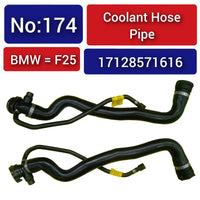 Coolant Hose Pipe 17128571616 Compatible With BMW F25 Tag No.174