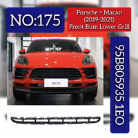 Front Bumper Lower Gril 95B8059351E0 Compatible With Porsche Macan (2019-2021) Tag No.175