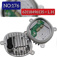 LED Headlight Daytime Running Light Module LEFT 63119883631 & RIGHT 63118496135 Compatible With BMW 3 (G20, G80, G28) Tag No.176
