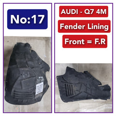Front Right Fender Liner 4M0821172S 4M0821172P 4M0821172AJ 4M0821172Q Compatible With AUDI Q7 4M Tag-FEA-17