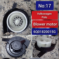 AC Heater Blower Motor 6Q1820015G 6Q182 0015 6Q1820015B 6Q1820015C 6Q1820015E 6Q1820015H Compatible with SKODA FABIA II (542) & VW POLO V (6R1, 6C1) Tag-BM-17