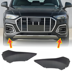 Front Bumper Spoiler Left 80D807061F & Right 80D807062F Compatible With Audi Q5 80 (2020-2024) Tag No.187