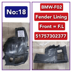 Front Left Fender Liner 51757302377 Compatible With BMW 7 Series F01 F02 F03 F04 Tag-FE-18