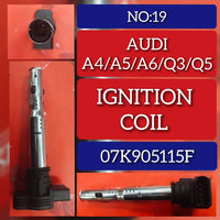 Ignition Coil 07K905115F 06H905115A 06H905115B Compatible With AUDI A4 B8 (8K2) | A4 / S4 A5 (8T3) | A5 / S5 & Q3 (8UB, 8UG) Q5 (8RB) TT (8J3)