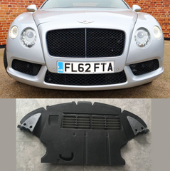Front Bumper Sheild 3W3825235F Compatible With Bentley GT (2012-2015) Tag No.1