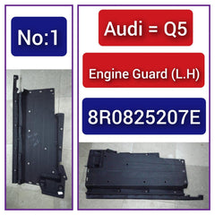 Floor Pan Splash Shield Left 8R0825207C 8R0825207E Compatible With AUDI Q5 8RB Tag No.1