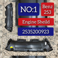 Front Bumper Underbody Cover 2535200923 Compatible with Mercedes-Benz GLC C253 Tag No.1
