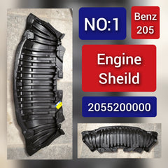 Front bumper lower guard 2055200000 Compatible With MERCEDES-BENZ C-CLASS W205 Tag No.1