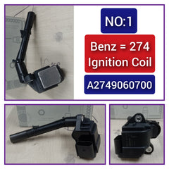 Ignition Coil 2749060700 A2749061400 For MERCEDES-BENZ C-CLASS W205 & E-CLASS W212 W213, GLA-CLASS X156 Tag-I-01