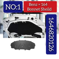 Engine Hood Insulation Pad 1646820126 Compatible With MERCEDES-BENZ M-CLASS W164 Tag No.1