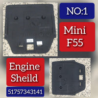 Under Hood Shield 51757343141 Compatible with MINI F55 Tag No.1