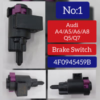 Brake Light Switch 4F0945459B 4F0945459A Compatible With AUDI A4 A5 A6 A7 A8 Q5 Q7 & BENTLEY MULSANNE (3Y) & VW TOUAREG (7LA, 7L6, 7L7)
