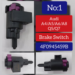 Brake Light Switch 4F0945459B 4F0945459A Compatible With AUDI A4 A5 A6 A7 A8 Q5 Q7 & BENTLEY MULSANNE (3Y) & VW TOUAREG (7LA, 7L6, 7L7)