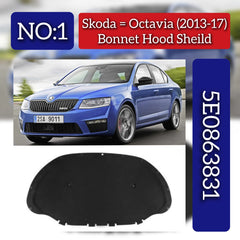 Bonnet Hood Sheild 5E0863831 Compatible With SKODA OCTAVIA III (5E3, NL3, NR3) (2013-2017) Tag No.1