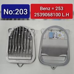 Left LED Headlight DRL Module Control Unit 2539068100 Compatible With MERCEDES-BENZ GLC X253 & GLC Coupe C253 Tag-BL-203