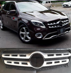 Show Grill Compatible With Benz = 156 GLA AMG Silver Chrome (2017-2020) Tag 126