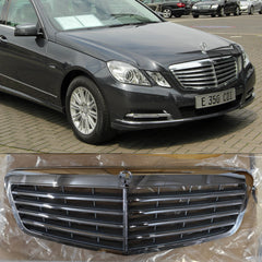 Show Grill (4 Lines) 2128800983 A2128800983 2128800983A Compatible With Mercedes Benz E-Class (W212) (2010-2013) Tag 20
