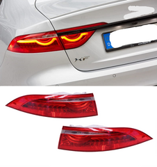 Complete Tail Light Assy Left T2H22639 & Right T2H22637 Compatible With Jaguar XF Orange Shade (2016-2019) Tag No.20