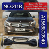 Complete Front Bumper Without Hole A1568800940 1568800940 Compatible With MERCEDES-BENZ GLA-CLASS (X156) (2014-2017) Tag No.211B